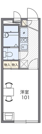 レオパレスロックヒルズ竜が岡の物件間取画像